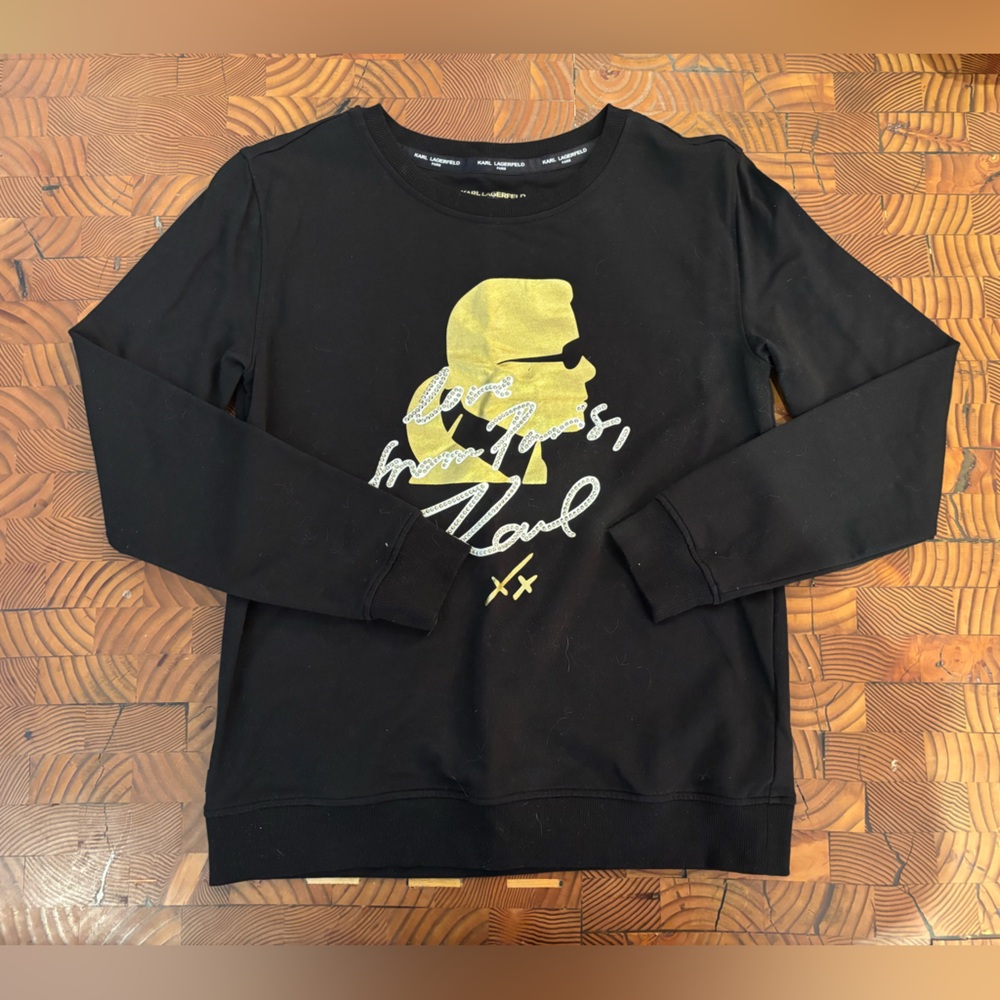 Karl lagerfeld long sleeve shirt XS